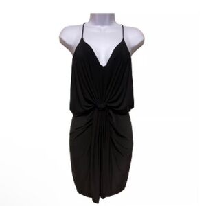 Misa Los Angeles Black Mini Dress